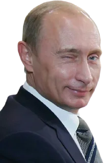 😉-Vladimir Putin, Telegram Sticker