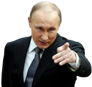 👉-Vladimir Putin, Telegram Sticker