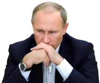 😞-Vladimir Putin, Telegram Sticker