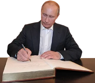 ✍-Vladimir Putin, Telegram Sticker