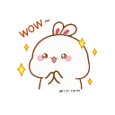 😇-Carrot @QStickers, Telegram Sticker