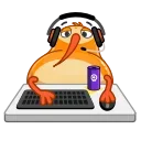 👨‍💻-QIWI, Telegram Sticker