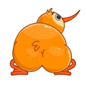 🍑-QIWI, Telegram Sticker