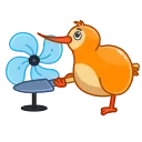 💩-QIWI, Telegram Sticker