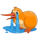 😭-QIWI, Telegram Sticker