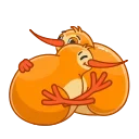 😍-QIWI, Telegram Sticker
