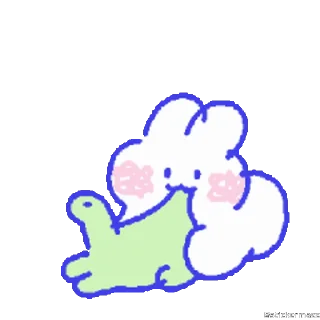 🥰-@stickermaze | CuteBunny2., Telegram Sticker