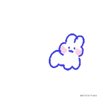 🥰-@stickermaze | CuteBunny2., Telegram Sticker