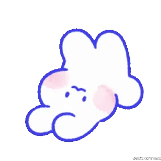 🥰-@stickermaze | CuteBunny2., Telegram Sticker