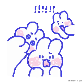 🥰-@stickermaze | CuteBunny2., Telegram Sticker