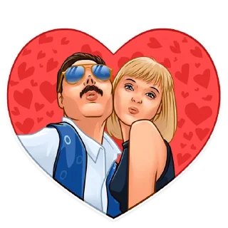 ❤️-Freddie Mercury, Telegram Sticker