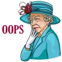 😧-The Queen, Telegram Sticker