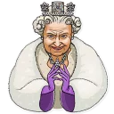 😁-The Queen, Telegram Sticker
