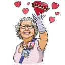 😘-The Queen, Telegram Sticker