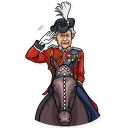 👌-The Queen, Telegram Sticker