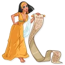 📝-Cleopatra, Telegram Sticker