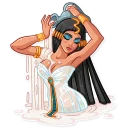 🛀-Cleopatra, Telegram Sticker