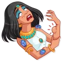 😱-Cleopatra, Telegram Sticker