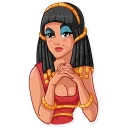 🤔-Cleopatra, Telegram Sticker