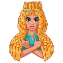 👍-Cleopatra, Telegram Sticker