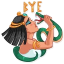 ☠️-Cleopatra, Telegram Sticker