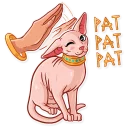 🐱-Cleopatra, Telegram Sticker