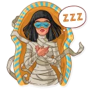 😴-Cleopatra, Telegram Sticker
