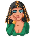 😒-Cleopatra, Telegram Sticker