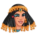 😉-Cleopatra, Telegram Sticker