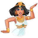 💃-Cleopatra, Telegram Sticker