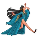 😫-Cleopatra, Telegram Sticker