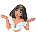 🙃-Cleopatra, Telegram Sticker