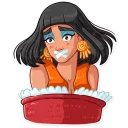 🤐-Cleopatra, Telegram Sticker