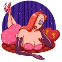 💕-Jessica Rabbit, Telegram Sticker