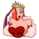 👑-Jessica Rabbit, Telegram Sticker