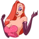 😒-Jessica Rabbit, Telegram Sticker