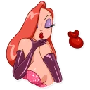 😘-Jessica Rabbit, Telegram Sticker