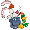 🤑-Jessica Rabbit, Telegram Sticker