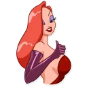 👍-Jessica Rabbit, Telegram Sticker