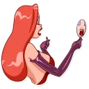 💄-Jessica Rabbit, Telegram Sticker