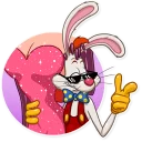 😎-Jessica Rabbit, Telegram Sticker