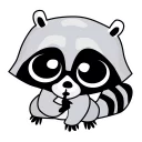 🙊-Raccoon, Telegram Sticker