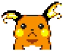 😶-Raichu moods by Lovux-The-Great, Telegram Sticker