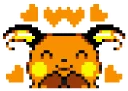 💖-Raichu moods by Lovux-The-Great, Telegram Sticker