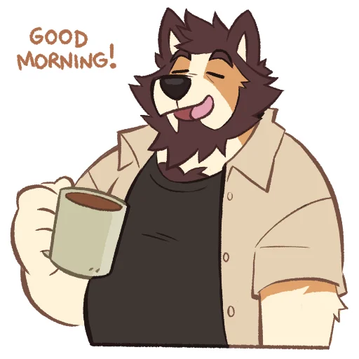 Rakucito, telegram sticker