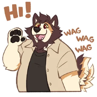 😄-Rakucito, Telegram Sticker