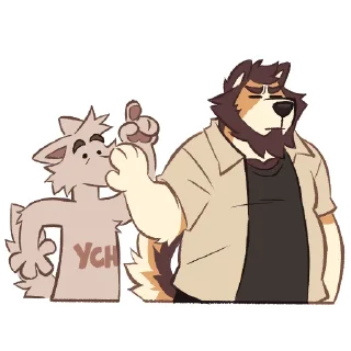 🤨-Rakucito, Telegram Sticker