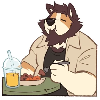 🤤-Rakucito, Telegram Sticker