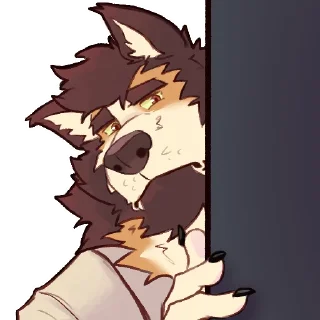 🫣-Rakucito, Telegram Sticker