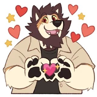 ❤️-Rakucito, Telegram Sticker